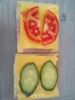 Make Vegetable sandwich step 7