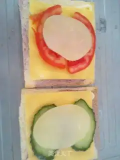 Make Vegetable sandwich step 8