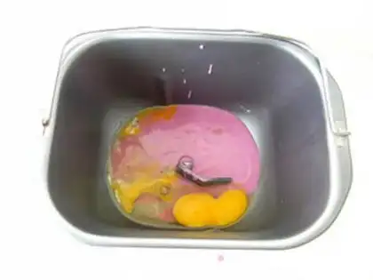 Make Coconut potato leaf bread step 2