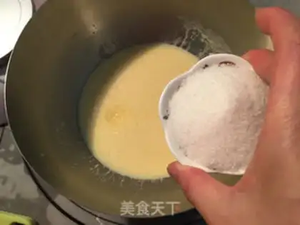 Make pineapple souffle cake step 7