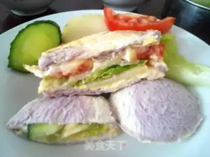 Make Vegetable sandwich step 20