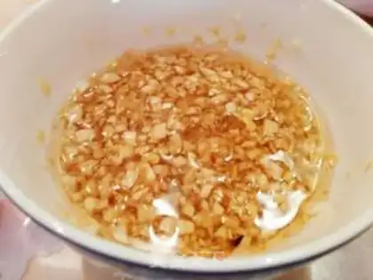 Make Garlic roasted oak step 1