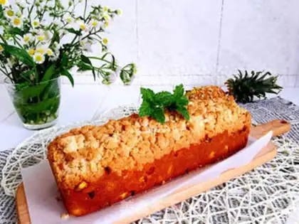 Make pineapple souffle cake step 16