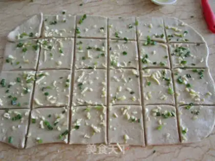 Make Garlic hand tore bread step 7