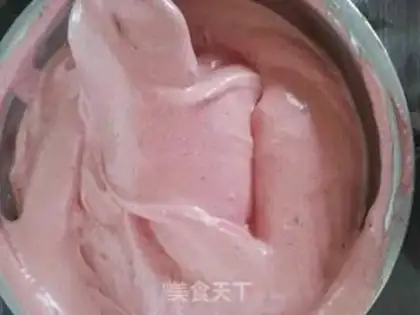 Make Vanilla mango heartcake step 7
