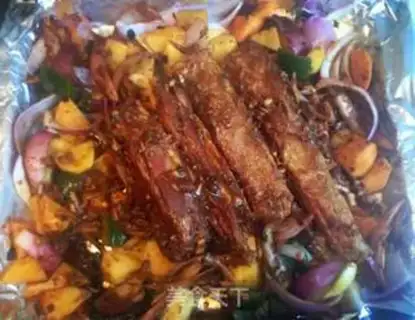 Make A roasted lamb chop step 7