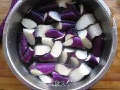 Make Meat and eggplant step 2