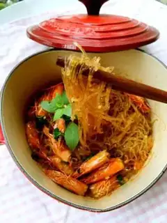 Make Nine-storey shrimp-head fans step 6