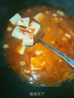 Make Tomato shrimp tofu soup step 6