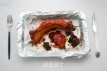 Make Homemade pickle sauce roasted ribs step 7