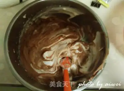 Make Naked cocoa cake step 8