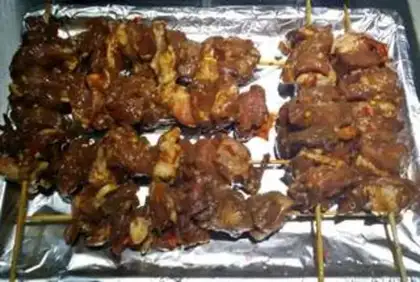 Make Spicy lamb string step 3