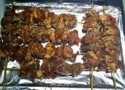Make Spicy lamb string step 5