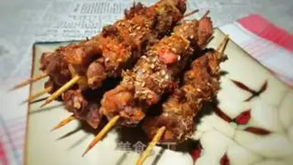 Make Spicy lamb string step 8