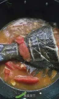 Make Tomato burns fish tails step 6
