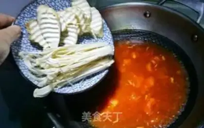 Make Tomato emerald dragonfish step 8
