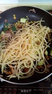 Make Pineapple chicken pasta step 12