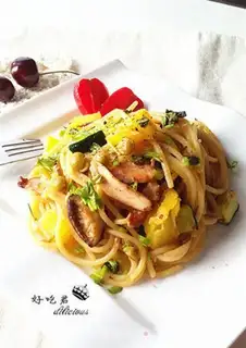 Make Pineapple chicken pasta step 15