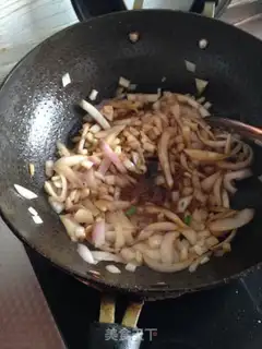 Make Black pepper onions, willows step 4