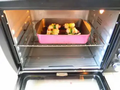 Make Apricots and intestinal rolls step 11