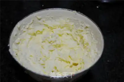 Make Double-colour calcium cookies step 1