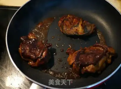 Make Vanilla and chicken-legged rice step 6