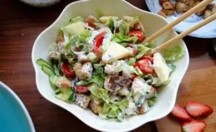 Make Low Caser salad step 6