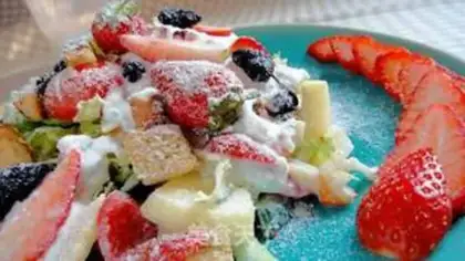 Make Low Caser salad step 7