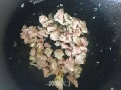 Make Peas noodles step 1
