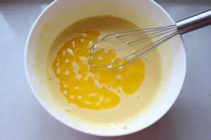 Make Mango lasagna cake step 4