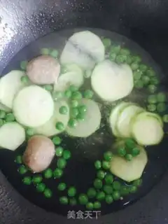 Make Peas noodles step 4