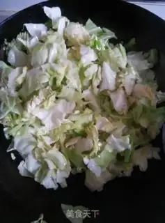 Make Soy cabbage step 2