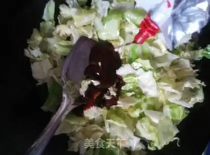 Make Soy cabbage step 3
