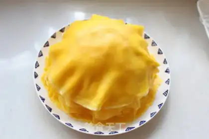 Make Mango lasagna cake step 13