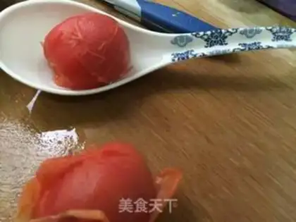 Make Tomato bumps step 2