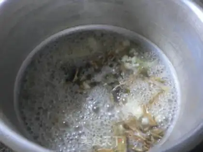 Make ♪ Scrambling bouquet soup ♪ step 5