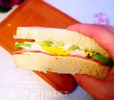 Make Butter sandwich step 7