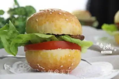 Make Mini Chicken Leg Burger step 13
