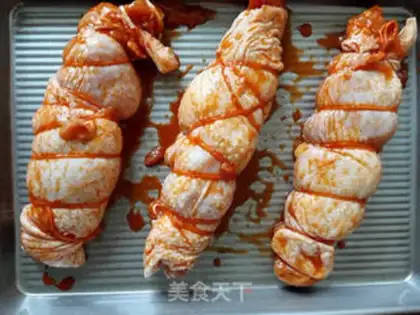 Make Orléans chicken lap rolls step 4