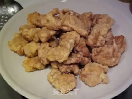 Make Old pineapple meat step 2
