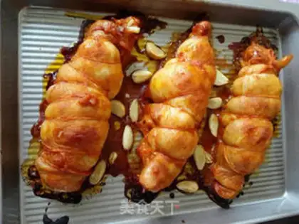 Make Orléans chicken lap rolls step 6