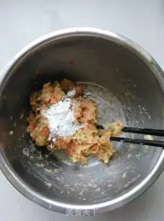 Make Roasted carrot chicken chestballs step 3