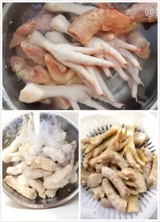 Make Soy, chicken and veal claws step 1