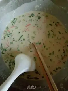 Make Cream of onions and milk cakes step 3