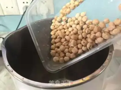 Make Black sesame peanut soy step 2