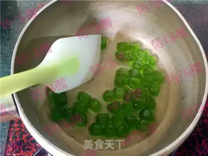 Make Apple-flavored papaya milk step 2