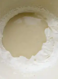 Make Chestnut cheese mousse cake step 15