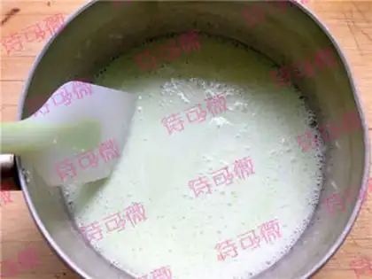 Make Apple-flavored papaya milk step 4