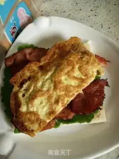 Make Bacon sandwich step 4