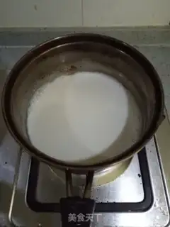 Make Almond tofu step 3